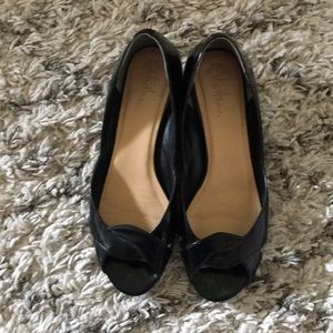 Cole Hana patent leather flats